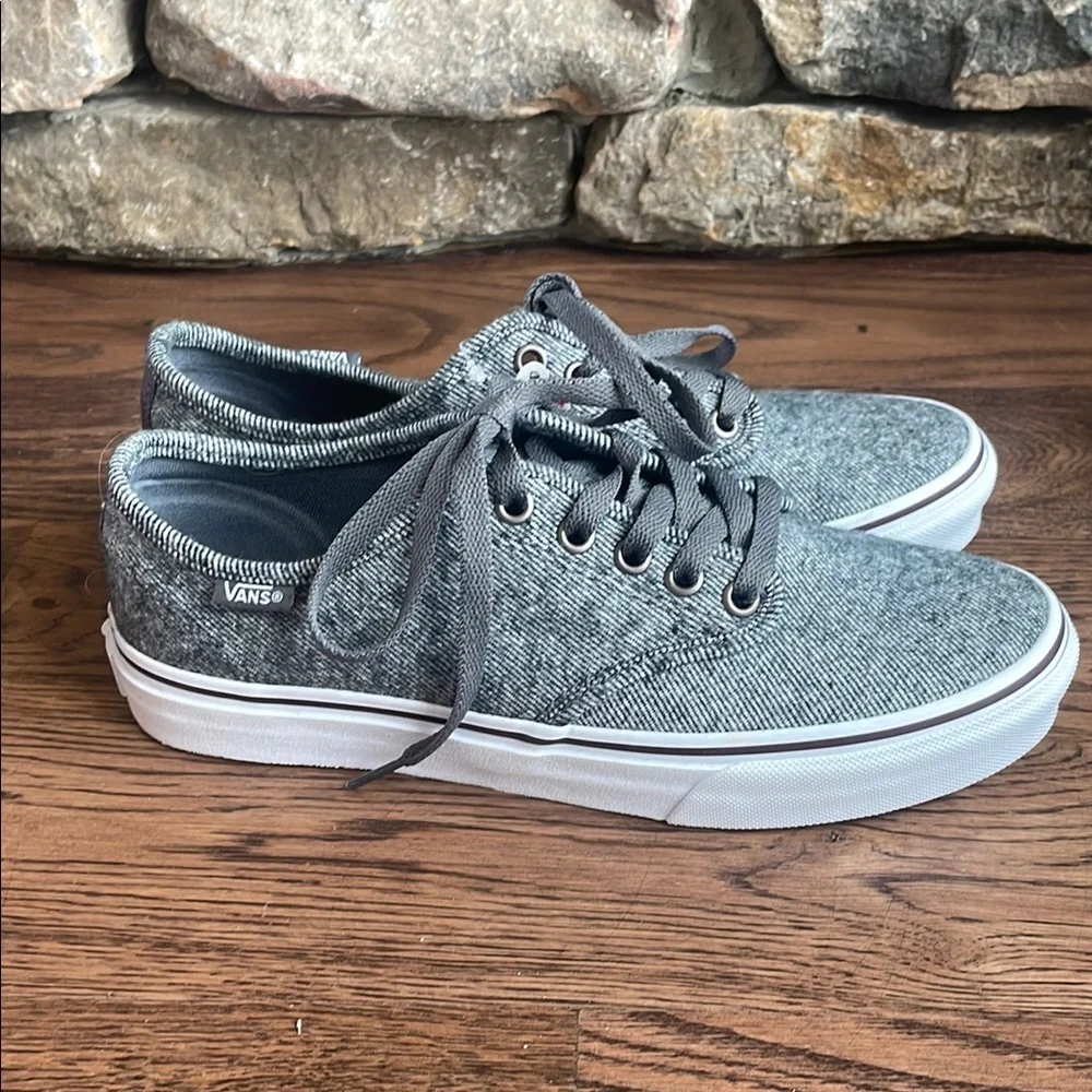 Women’s Gray Vans - Picture 4 of 8